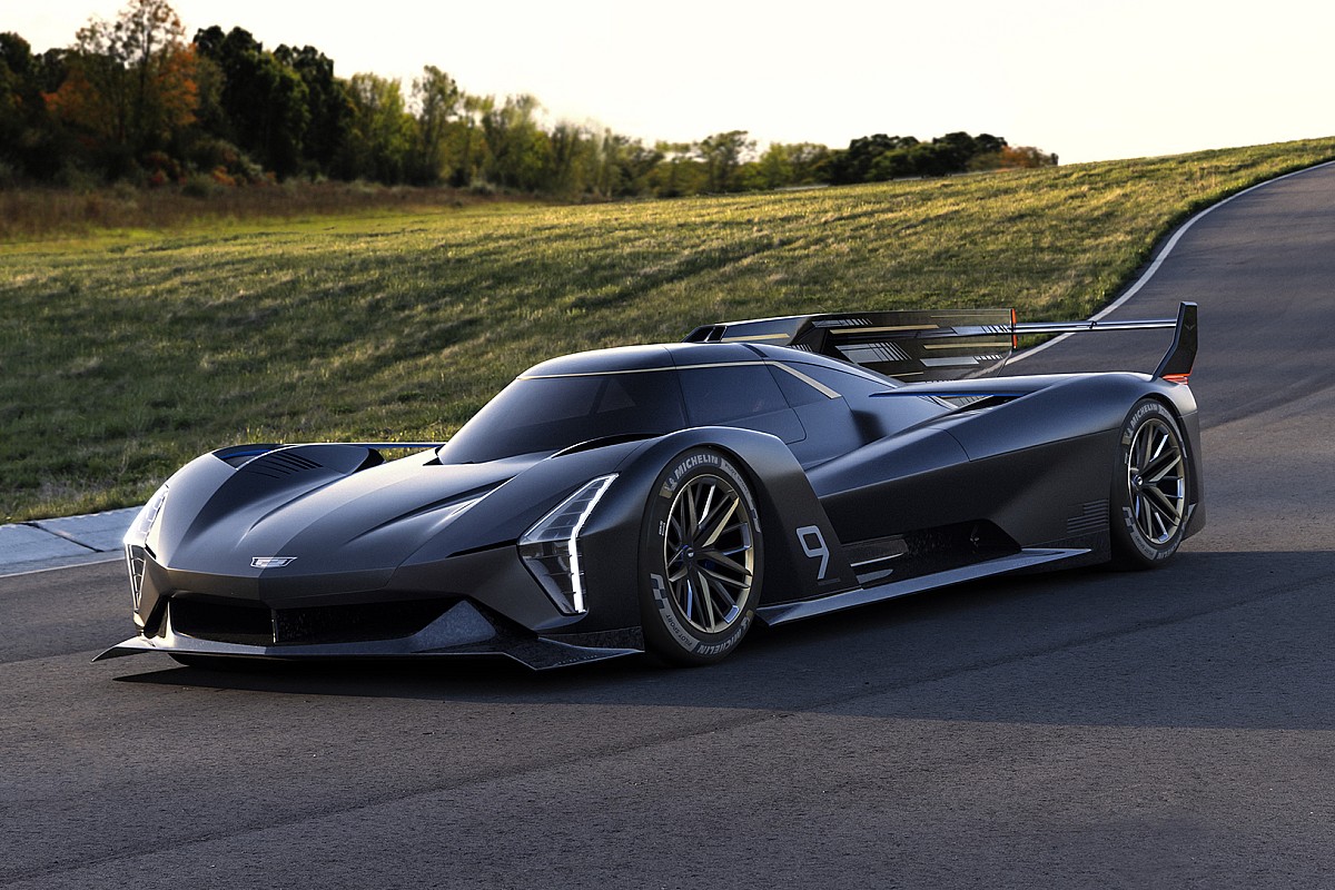 キャデラックプロジェクト GTP ハイパーカー・ビルディングセット キャデラック、LMDh車両「プロジェクトGTPハイパーカー」を初公開