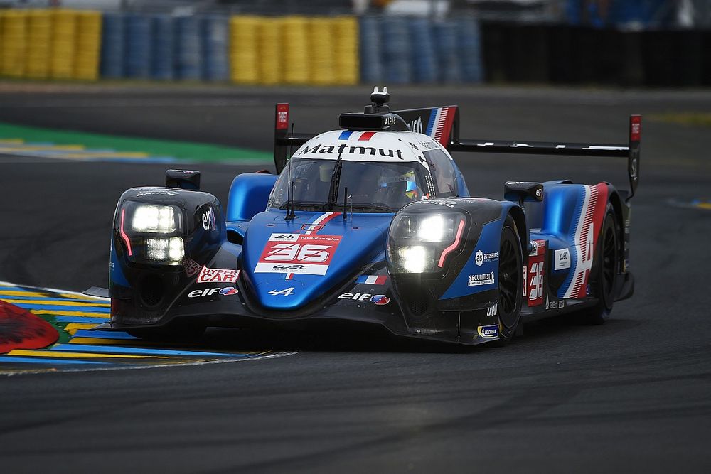 #36 Alpine Elf Matmut Alpine A480 - Gibson Hypercar, André Negrão, Nicolas Lapierre, Matthieu Vaxiviere