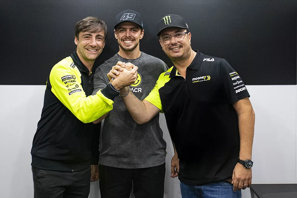 Fabio Di Giannantonio, Alessio Salucci, Team Director VR46 Racing Team