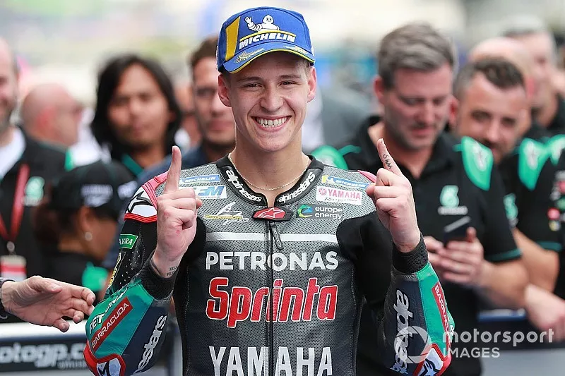 Polesitter Fabio Quartararo, Petronas Yamaha SRT