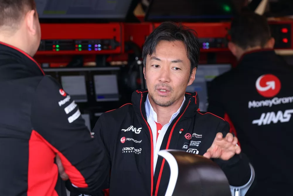 Ayao Komatsu, diretor da equipe, Haas F1 Team