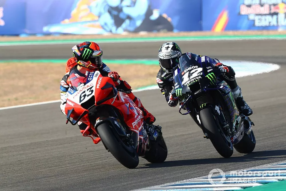 Pecco Bagnaia, Maverick Vinales, Yamaha Factory Racing