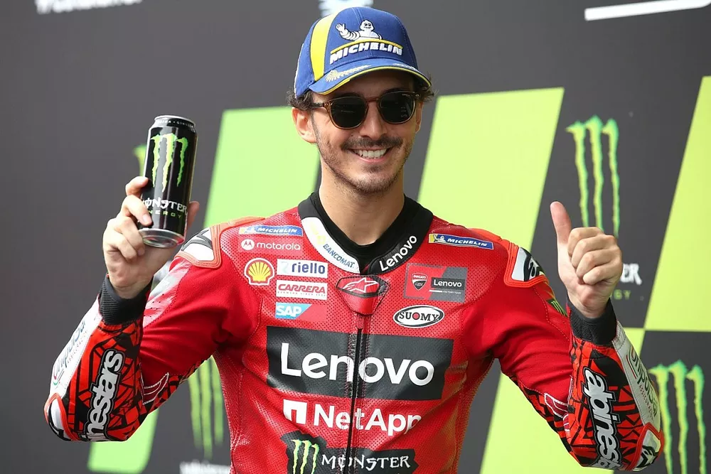 Le poleman Francesco Bagnaia, Ducati Team