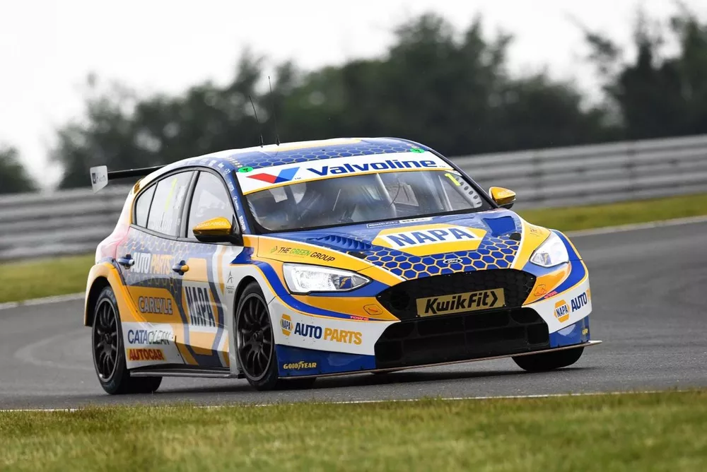 Ash Sutton - NAPA Racing UK Ford Focus ST