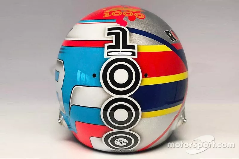 Helmet of George Russell, Williams Racing
