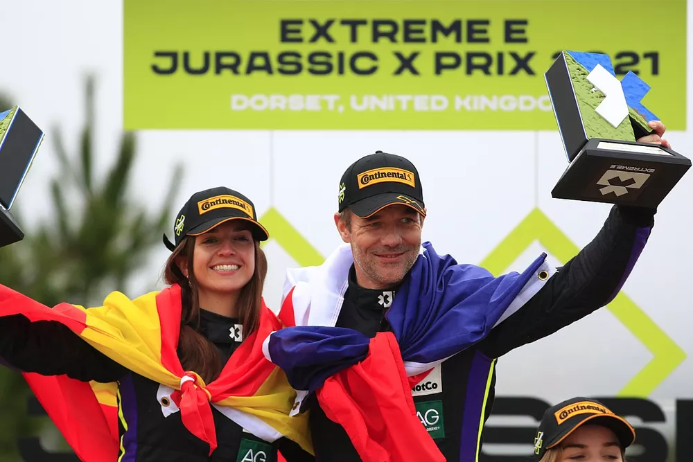 Cristina Gutierrez, Sebastien Loeb, X44, 1a posizione