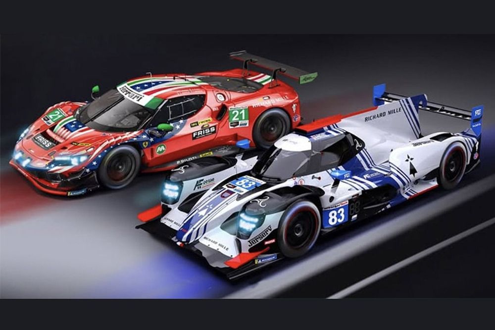 AF Corse, Ferrari 296 GT3 EVO, Oreca 07-Gibson