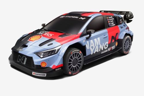 Hyundai presenta su renovado i20 N Rally1 para el WRC 2026