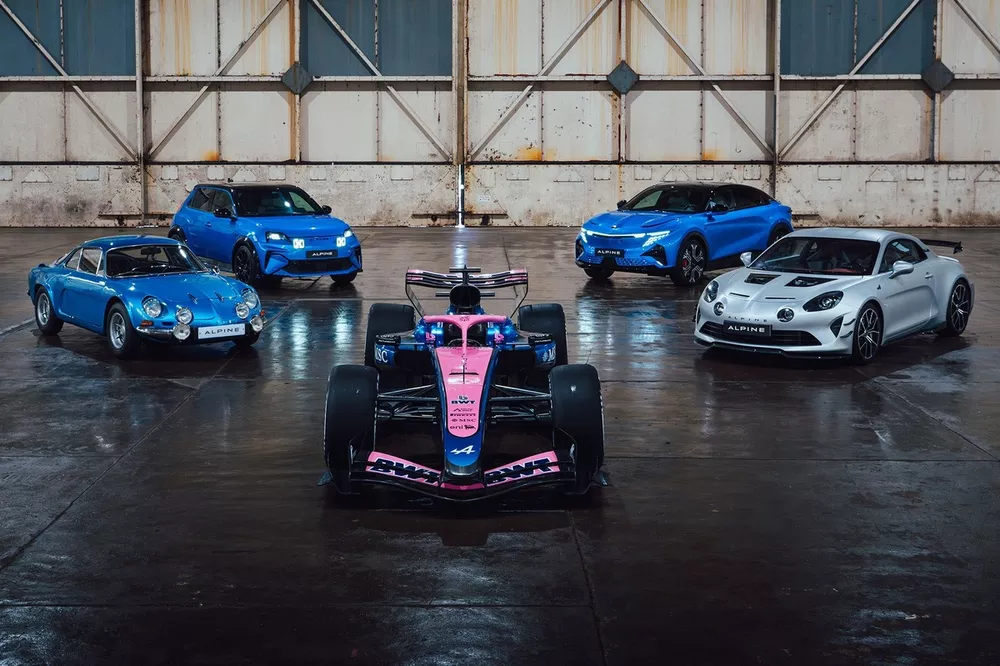 Decoraci&oacute;n de Alpine para la F1 2026 