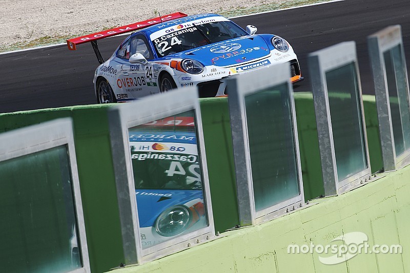 Carrera Cup Italia, Vallelunga: primo centro per Cazzaniga jr. in gara 2!