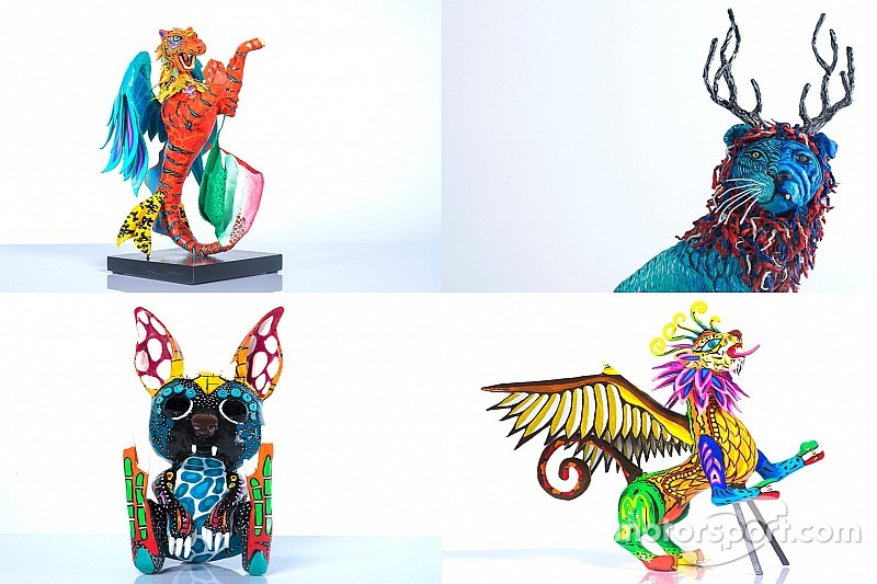 Los alebrijes de cada piloto de F1 para el GP de México 2018
