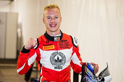 Мазепин выиграл последний в истории поул серии GP3