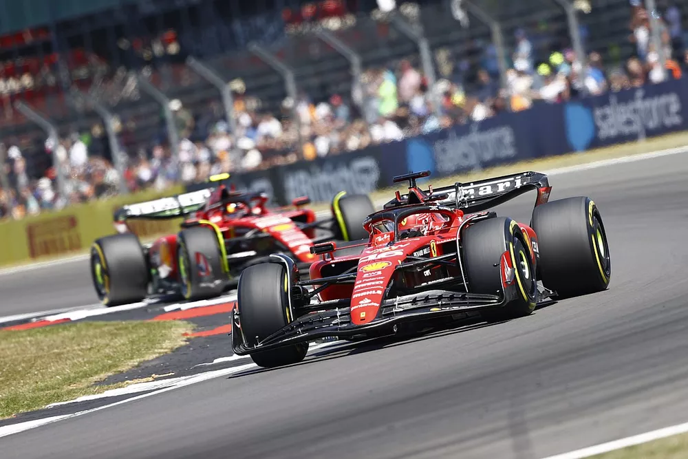 Charles Leclerc, Ferrari SF-23, Carlos Sainz, Ferrari SF-23