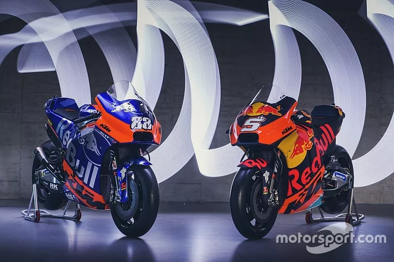 Motos de KTM Tech 3 Racing et Red Bull KTM Factory Racing