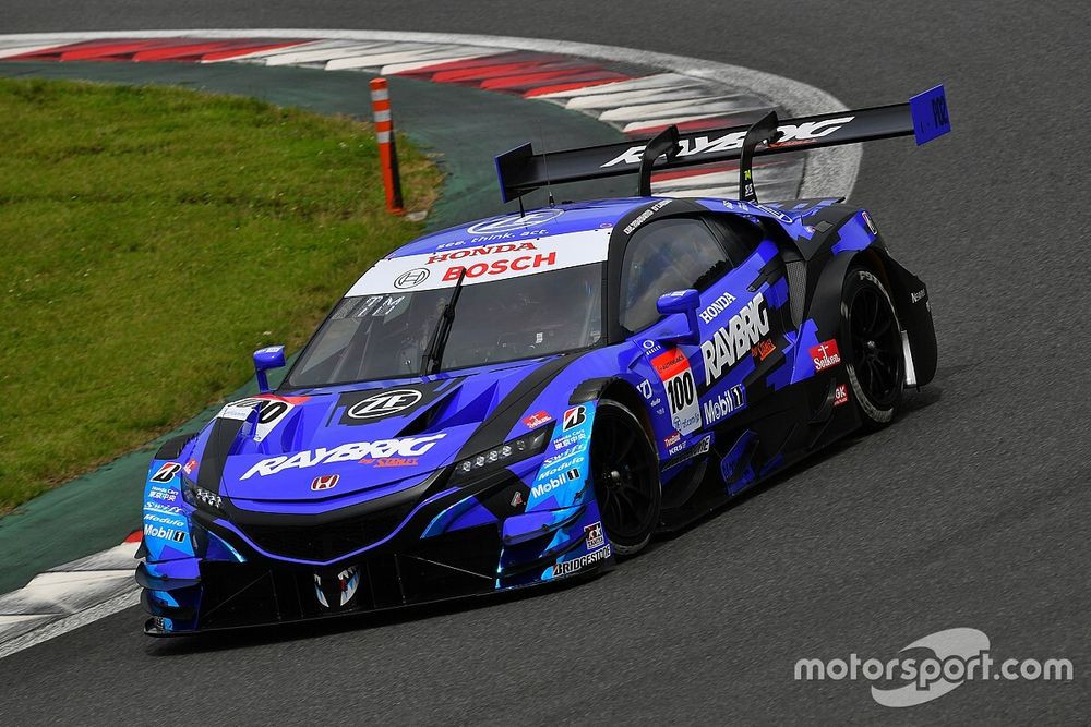 #100 Kunimitsu Honda NSX-GT: Naoki Yamamoto, Tadasuke Makino