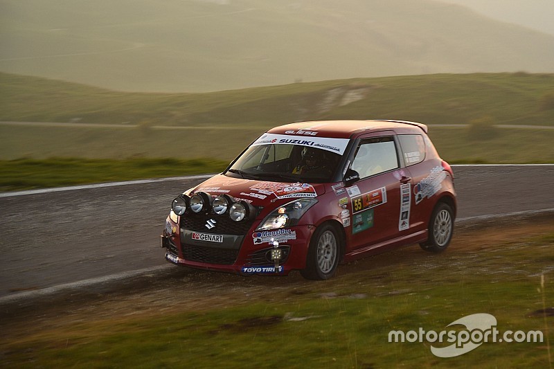 Suzuki Rally Trophy, PS 10: Martinelli rallenta e Cogni conduce il monomarca