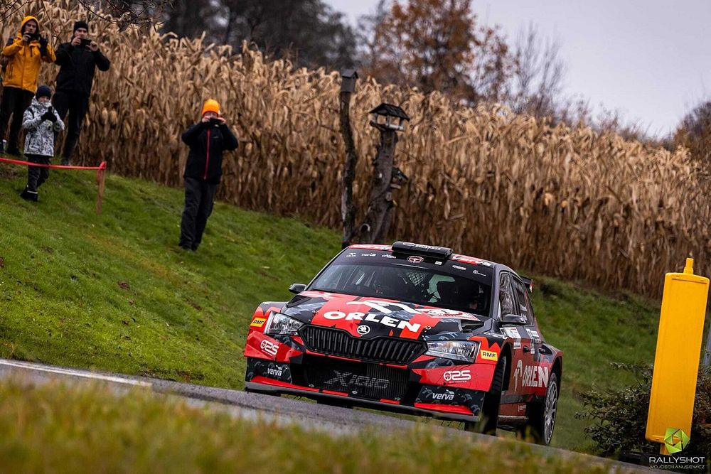 Kacper Wr&oacute;blewski, Jakub Wr&oacute;bel, Skoda Fabia Rally2 evo