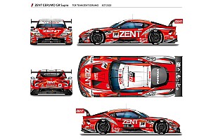 スパーク特注 ZENT CERUMO GR supra 2023 立川祐路 Sparkモデルカー】立川祐路選手 SUPER GTラストラン！『2023
