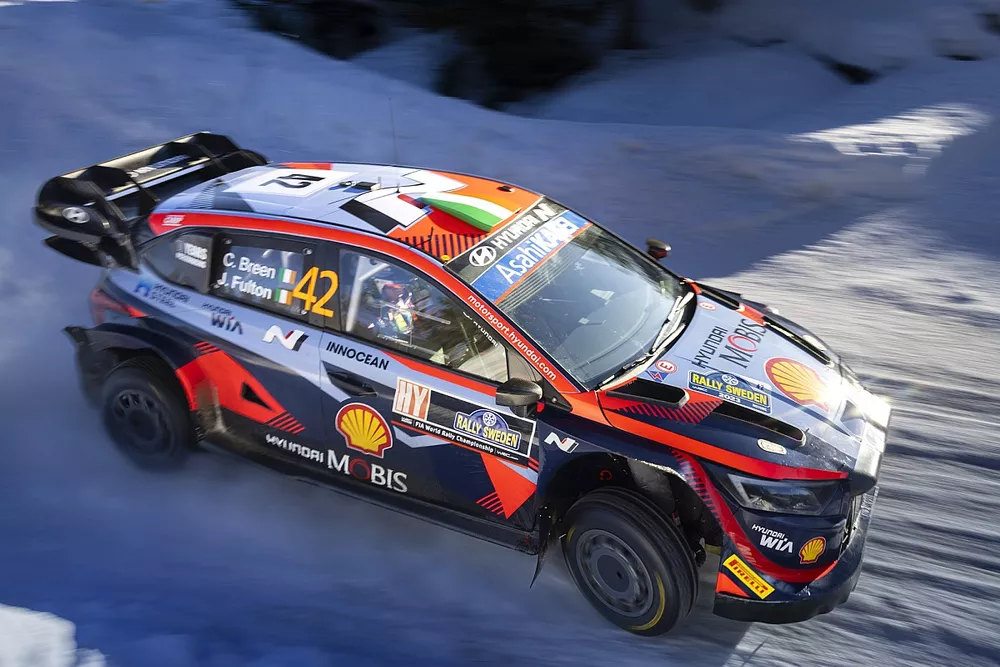 Craig Breen, James Fulton, Hyundai World Rally Team Hyundai i20 N Rally1