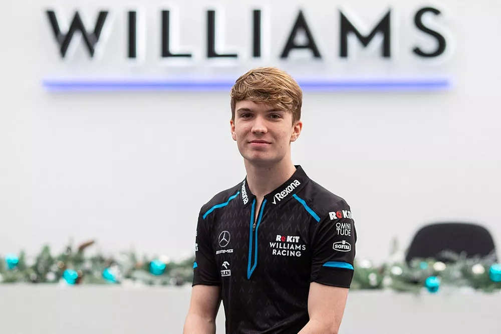 Dan Ticktum, pilote de d&eacute;veloppement Williams