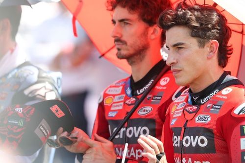 MotoGP: Márquez mantém confiança na Ducati e não 'se importa' com problemas de Bagnaia