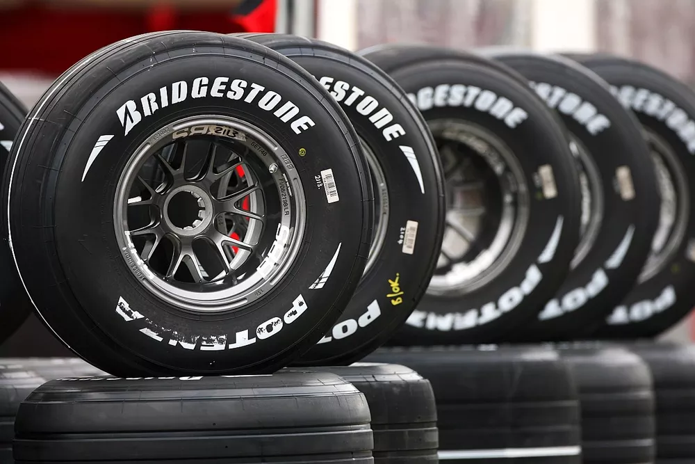 Bridgestone tyres.
Formula One World Championship, Rd 10, German Grand Prix, Preparations, Hockenheim, Germany, Thursday 17 July 2008.
