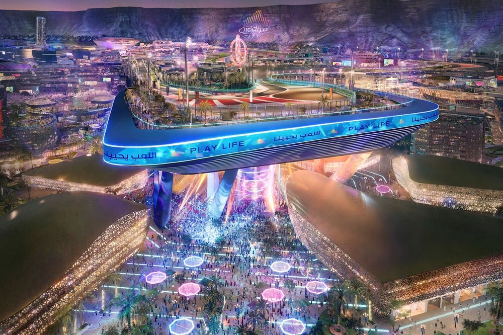 Qiddiya City rendering