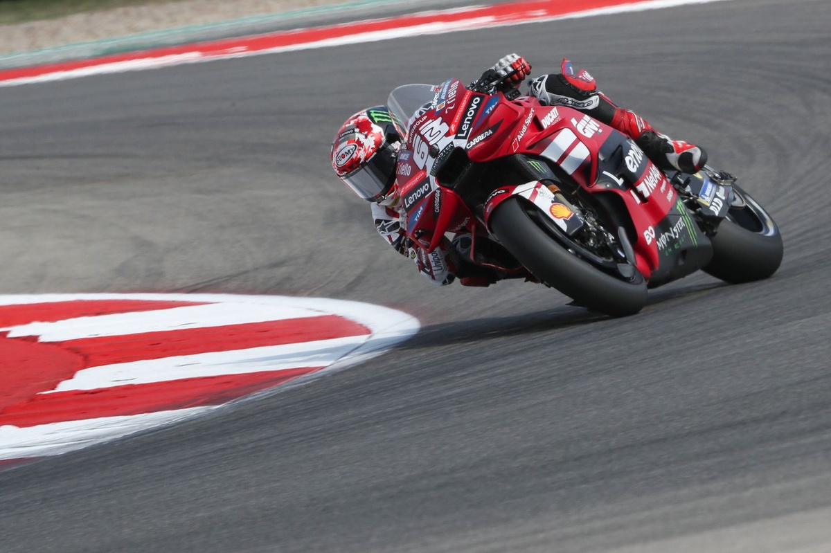 Un "petit problème" a fait craindre à Bagnaia de manquer son time attack