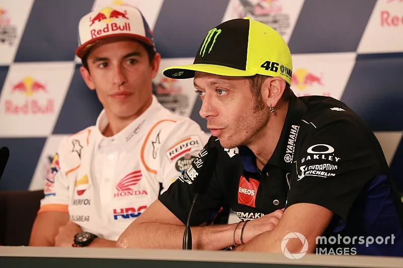 Valentino Rossi, Yamaha Factory Racing, Marc Marquez, Repsol Honda Team