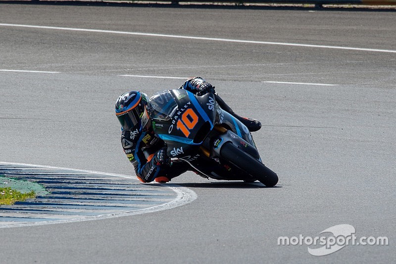 Prima uscita a Jerez per Marini e Bulega, tra i più veloci nei test privati di Moto2