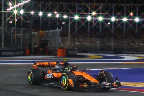 Norris no encuentra las sensaciones que tuvo el año pasado en Singapur