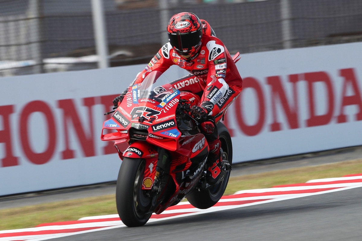 Is Francesco Bagnaia back after stellar showing in Motegi MotoGP practice?