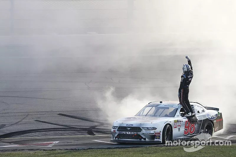 Race Winner Chase Briscoe, Stewart-Haas Racing