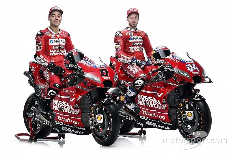 Andrea Dovizioso y Danilo Petrucci, Ducati Team