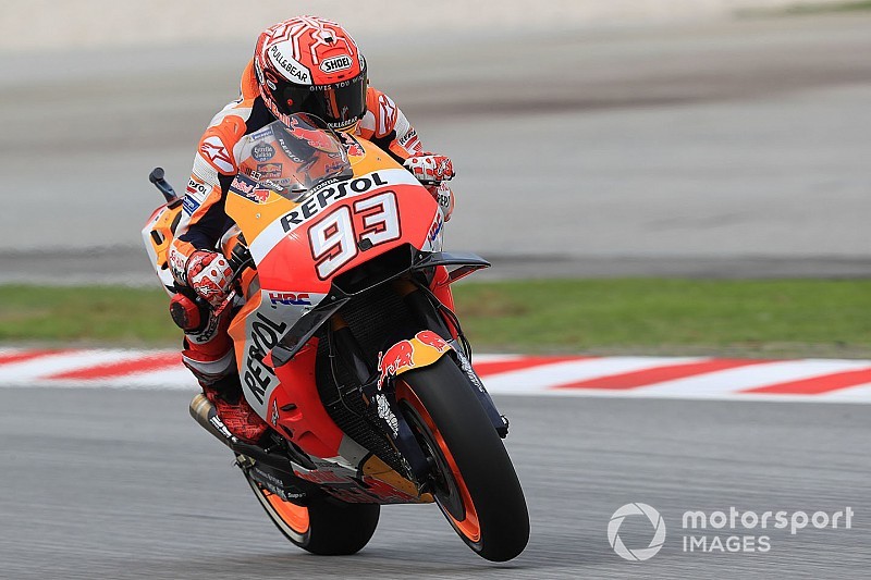 MotoGP Malaysia: Marquez pole position, Dovizioso terjatuh