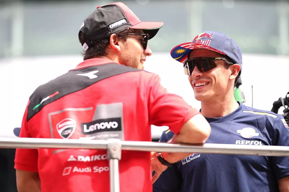Marc M&aacute;rquez, Repsol Honda Team, Enea Bastianini, Ducati Team