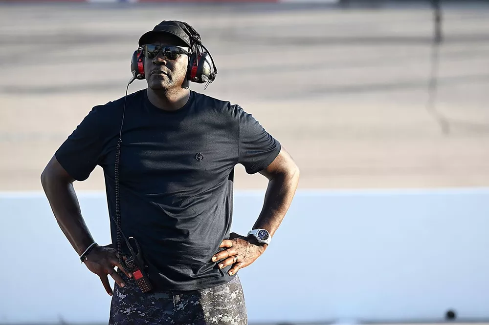 Bubba Wallace, 23XI Racing, U.S. Air Force Toyota Camry, Michael Jordan Propietario