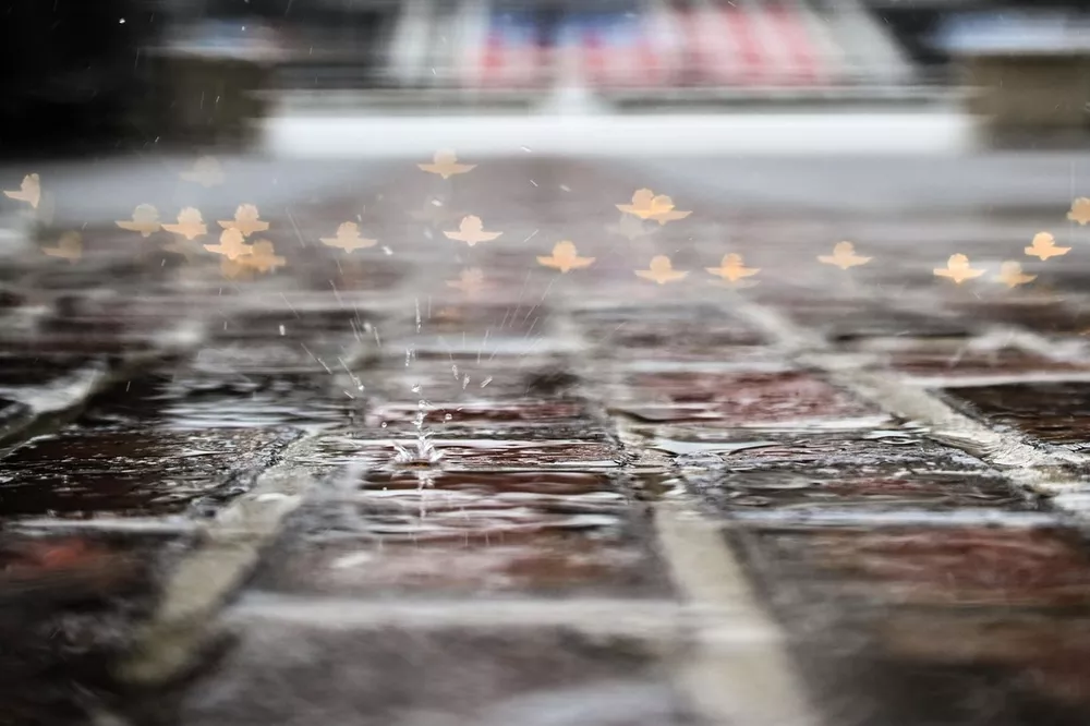 Rain at Indy