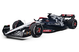 角田裕毅の相棒、アルファタウリ新車『AT04』カラーリング発表