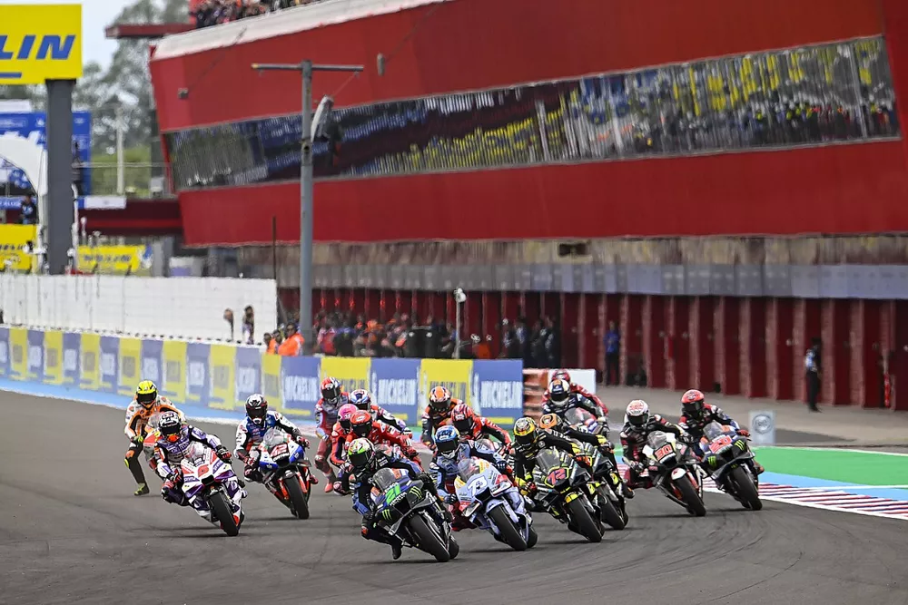 Franco Morbidelli, Yamaha Factory Racing, salida de carrera