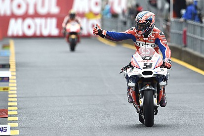 3º, Petrucci lamenta escolha de pneu traseiro extra macio
