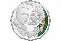 Sir Jack Brabham, homenajeado con una moneda a su nombre