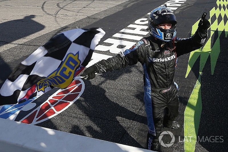 Race winner Christopher Bell, Kyle Busch Motorsports Toyota