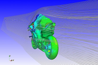 Ducati usa manequins para testar aerodinâmica em túnel de vento