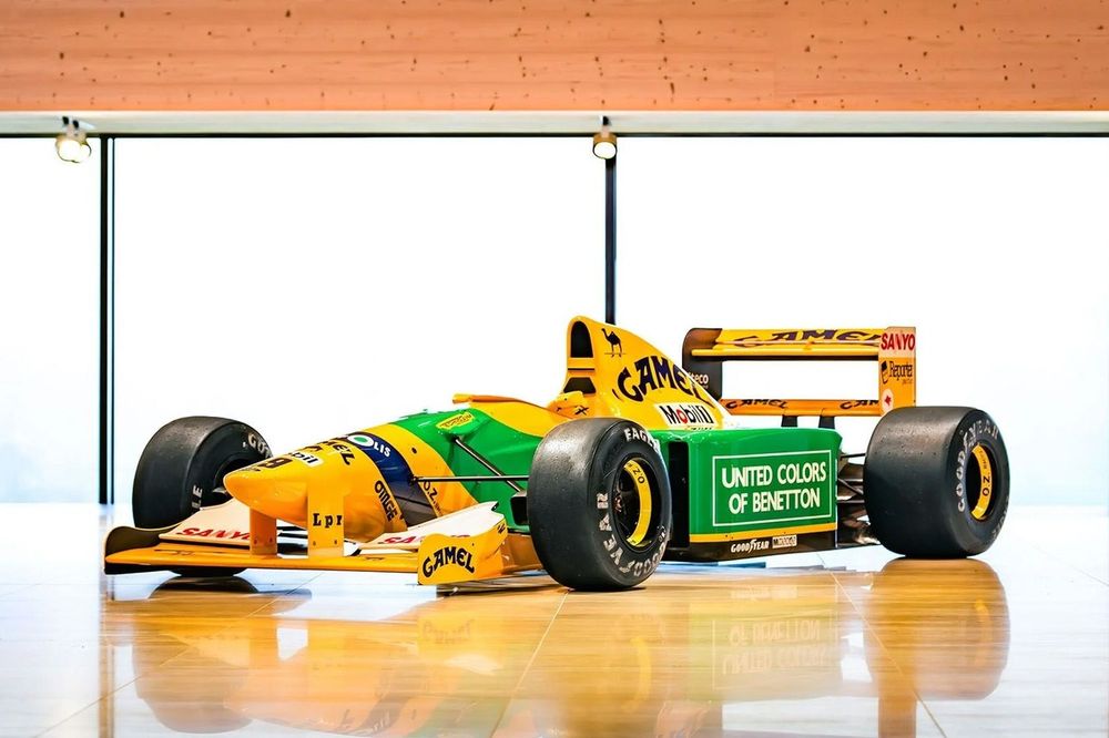 1992 Benetton B192 of Michael Schumacher