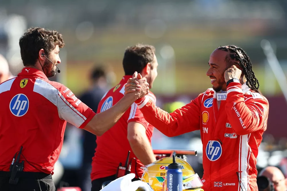 Lewis Hamilton, Ferrari