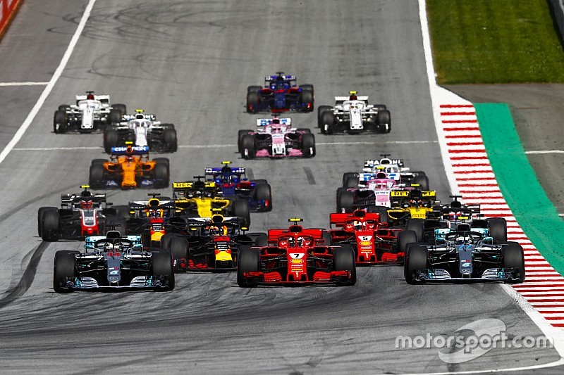 Diaporama - Tous les départs de la saison 2018 de F1