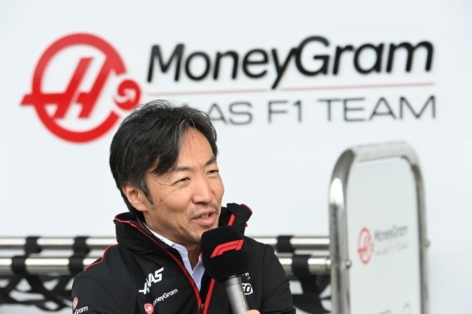 Ayao Komatsu, director del equipo Haas F1 Team