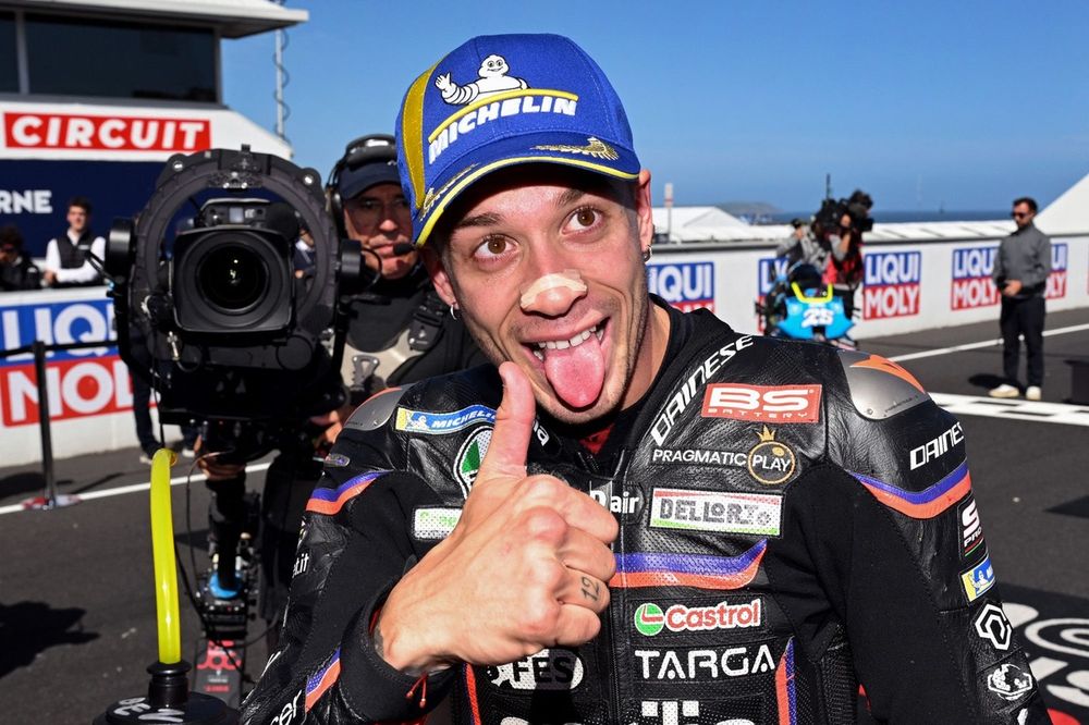 MotoGP | Bezzecchi: "Ho temuto di fare un altro danno, ma stavolta è andata  bene"
