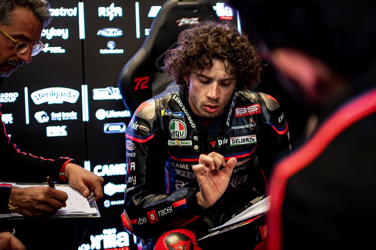 MotoGP | Bezzecchi deluso: "Devo sempre pensare a domani. Dopo un po' si fa fatica"